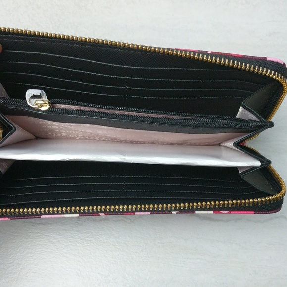 Kate Spade Floral Young Lane Lacey Zip Wallet - Picture 3 of 8